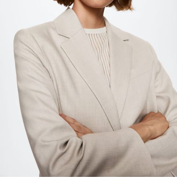 Mango Co-Ord Set Blazer Pants New - Picture 16 of 16